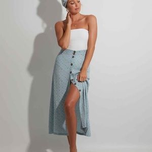 Billabong Floral Midi Skirt